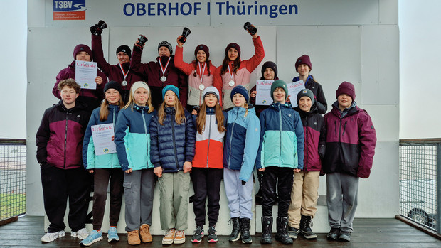 Trotz schwieriger Trainingsbedingungen ist der Teamgeist ungebrochen bei der Jugend B.