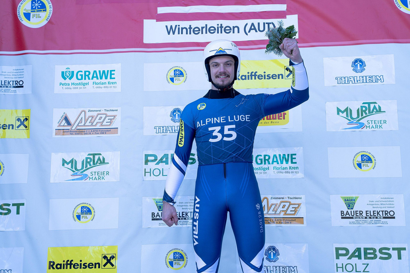 Fabian Achenrainer in Winterleiten